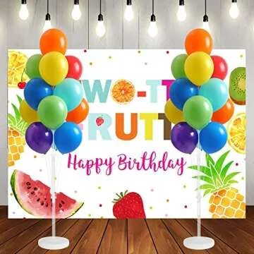 Balloon Column Kit for Floor- Set of 2,Balloon Columns with Stand, Base and Pole,Balloon Tower Backdrop Decoration for Wedding, Baby Shower, Birthday Party, or Bachelorette Parties (MULTICOLOR)