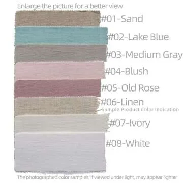 FANXINCAIWEI Roman Shades: Premium Handmade Relaxed Natual Linen for Windows - Custom Fabric Window Shade Treatment,Blackout Light Filtering for Living Room,Doors and Kitchen,Cordless Pull Down