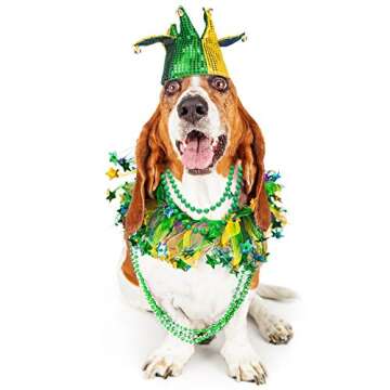 50 Feet Christmas Tree Beads Artificial Pearls Beads Garland Plastic Beads Roll for St. Patrick's Day Wedding DIY Decoration Supplies (Green)