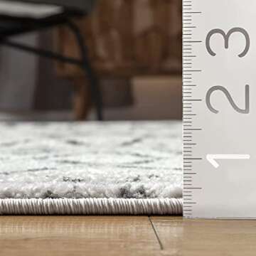 nuLOOM Moroccan Blythe Area Rug - Stain Resistant Design | 8 Square