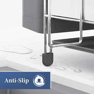 Kitsure Stainless Steel Dish Drying Rack Large Easy Install