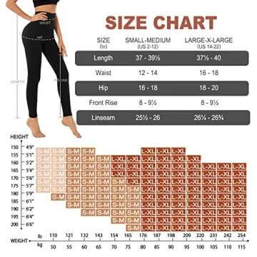 CTHH 2 Pack Leggings for Women Tummy Control-High Waisted Non See Through Black Soft Workout Yoga Pants