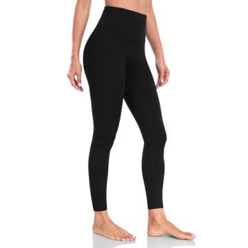 HeyNuts Yoga Pro 7/8 Leggings - Comfortable High Waisted Workout Pants