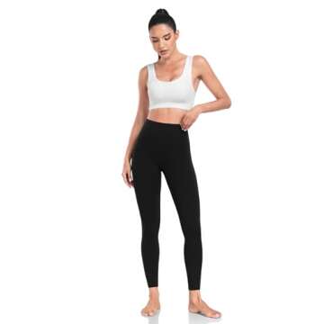 HeyNuts High Waisted Yoga Leggings For Women - 25''