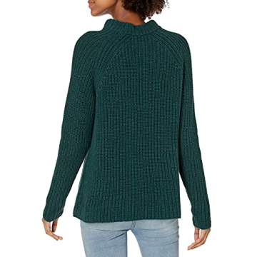 Goodthreads Women's Mock Neck Sweater for Winter Comfort
