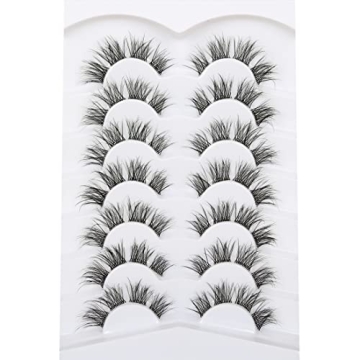 Pooplunch 8D Lashes - Vegan Faux Mink Eyelashes Multi-pack