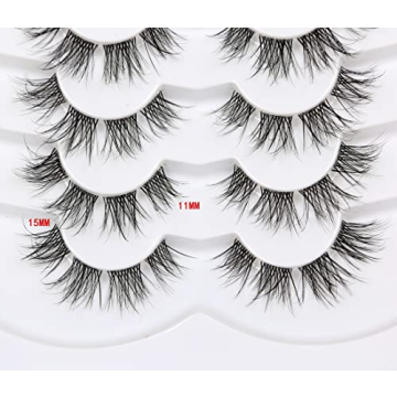 Pooplunch 8D Lashes - Vegan Faux Mink Eyelashes Multi-pack