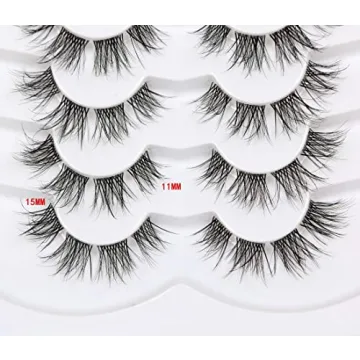 Pooplunch 8D Lashes - Vegan Faux Mink Eyelashes Multi-pack