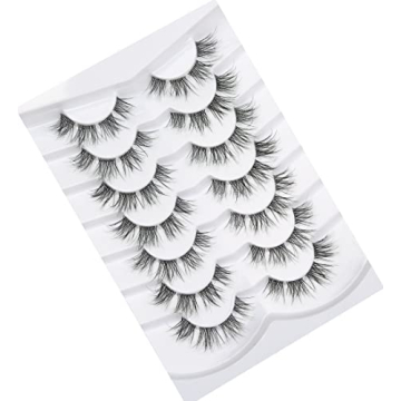 Pooplunch 8D Lashes - Vegan Faux Mink Eyelashes Multi-pack