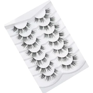 Pooplunch 8D Lashes - Vegan Faux Mink Eyelashes Multi-pack