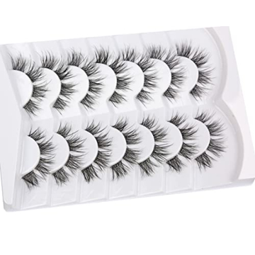 Pooplunch 8D Lashes - Vegan Faux Mink Eyelashes Multi-pack