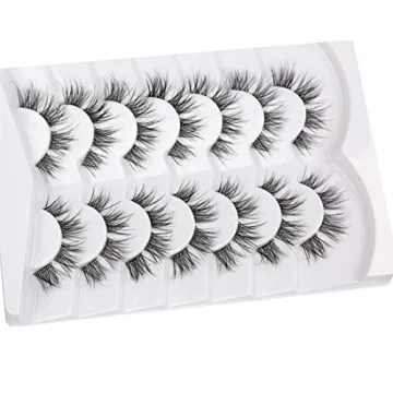 Pooplunch 8D Lashes - Vegan Faux Mink Eyelashes Multi-pack