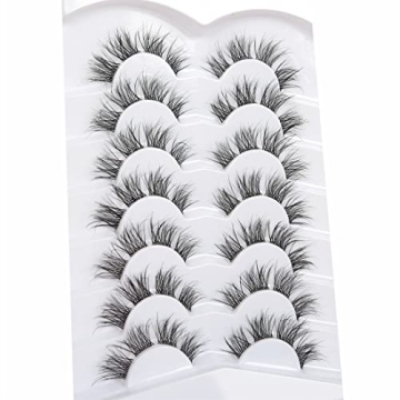 Pooplunch 8D Lashes - Vegan Faux Mink Eyelashes Multi-pack