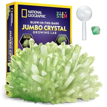 National Geographic Jumbo Crystal Growing Kit for Kids