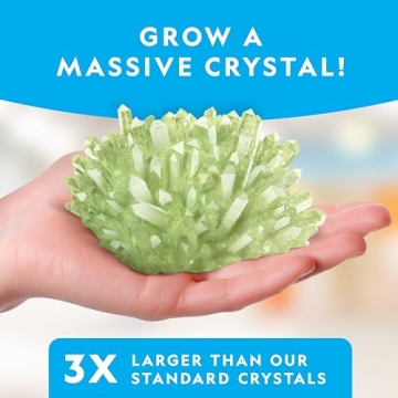 National Geographic Jumbo Crystal Growing Kit for Kids