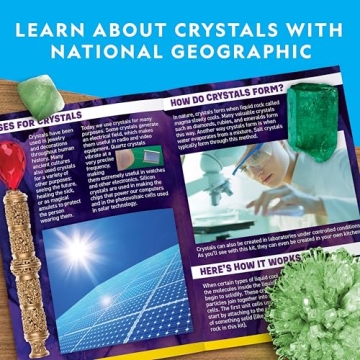 National Geographic Jumbo Crystal Growing Kit for Kids