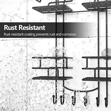 SRIWATANA Shower Caddy for Organized Bathroom Storage