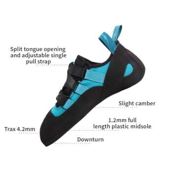 Evolv Kira Rock Climbing Shoe - Intermediate Climbing 10.5 US Women's