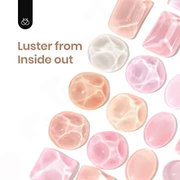 Beetles Jelly Gel Nail Polish Set, 6 Colors Ballet Dress Milky White Sheer Pink Nude Transparent Soak Off Uv Diy Manicure Kit Gel Nail Polish Gifts for Women