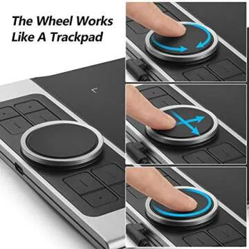 XP PEN Deco Pro Medium Drawing Tablet, 11x6 in Graphics Tablet with Tilt Function