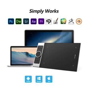 XP PEN Deco Pro Medium Drawing Tablet for Artists and Teachers