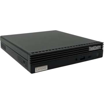 Lenovo ThinkCentre M70q Mini Desktop Computer for Work