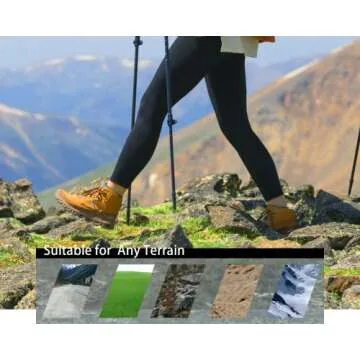 OUTAPEX Carbon Fiber Trekking Poles - Quick Adjust Metal Locks, 2-pc Pack Lightweight, Adjustable Hiking Poles with EVA Grips, Padded Strap,10 Rubber Tips for Hiking(Energy Cyan)