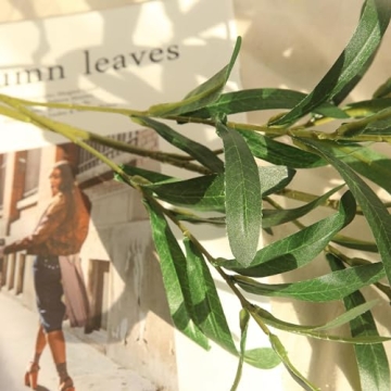 NOLAST Faux Olive Branches - Luxurious Greenery Stems