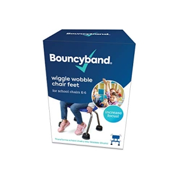 Bouncyband Wiggle Wobble Chair Feet for Enhanced Focus