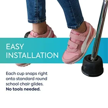 Bouncyband Wiggle Wobble Chair Feet for Enhanced Focus