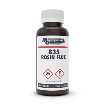 MG Chemicals 835 Liquid Rosin Flux - 125 ml Bottle for Soldering Needs