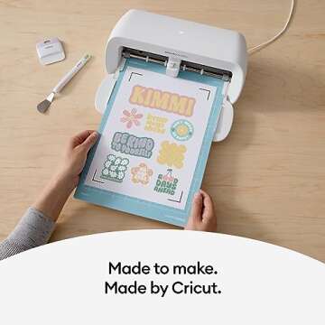 Cricut Printable Sticker Paper in White Bundle - DIY Sticker Making Supplies, Adhesive Paper for Cus...