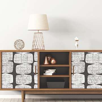 RoomMates RMK12348PL Mid-Century Beads Wallpaper