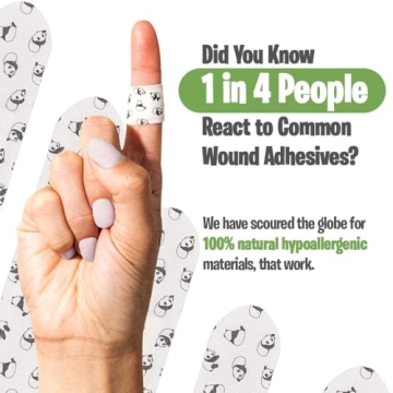 PATCH Eco-Friendly Coconut Oil Bamboo Bandages for Sensitive Skin