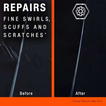 Nu Finish Once a Year Polish and Sealant, Car Polish and Paint Sealant with 3-in-1 Ceramic Technology to Repair, Seal and Repel, 16 fl oz Bottle