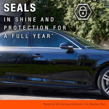 Nu Finish Once a Year Polish and Sealant, Car Polish and Paint Sealant with 3-in-1 Ceramic Technology to Repair, Seal and Repel, 16 fl oz Bottle
