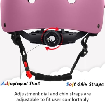 Adjustable Kids Bike Helmet for Multi-Sport Safety