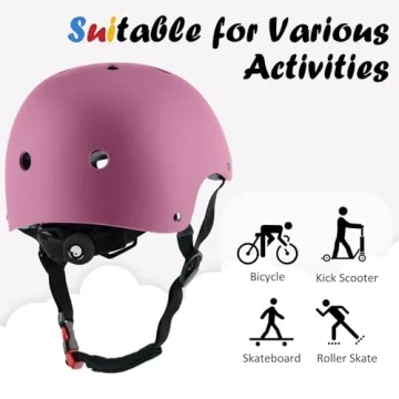 Adjustable Kids Bike Helmet for Multi-Sport Safety