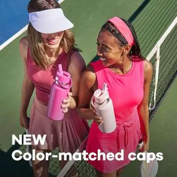 Hydro Flask Aloe 24 Oz Wide Mouth Straw Cap Bottle