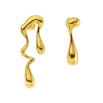 Chic Irregular Waterdrop Earrings for Everyday Elegance