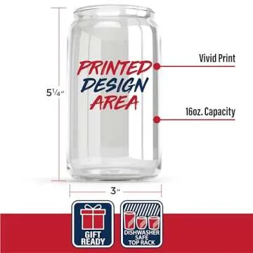 Cute Cherries Can Glass for Everyday Joy