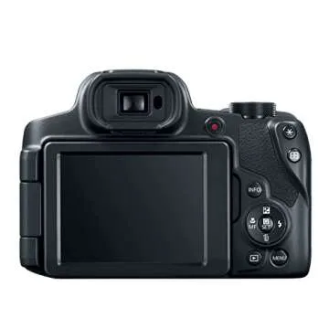 Canon Powershot SX70 20.3MP Digital Camera 65x Optical Zoom Lens 4K Video 3-inch LCD Tilt Screen (Black)