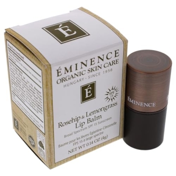 Eminence Organic Skincare Rosehip Lemongrass Lip Balm