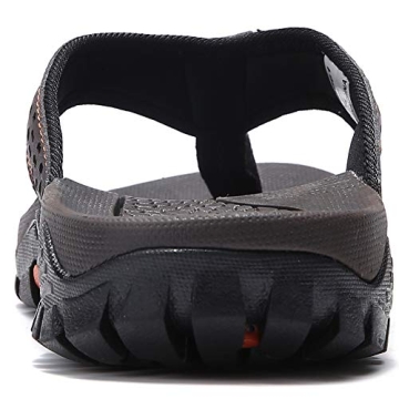 KIIU Men's Comfortable Thong Sandals for Beach and Casual Wear