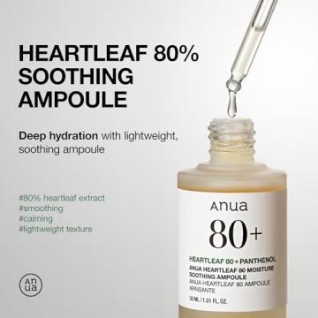 Anua Heartleaf 80 Soothing Ampoule for Hydration & Calm