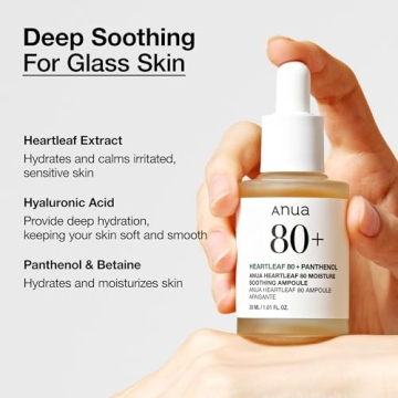 Anua Heartleaf 80 Soothing Ampoule for Hydration & Calm