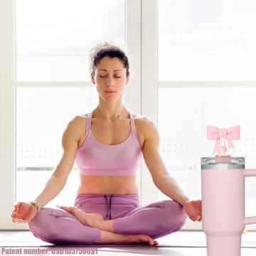 Cute Bow Straw Covers for Stanley Tumblers - 3 Pack