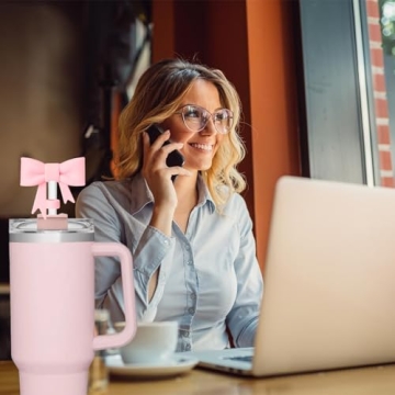 Cute Bow Straw Covers for Stanley Tumblers - 3 Pack