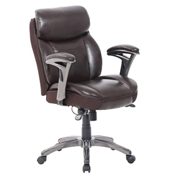 Serta Smart Layers Siena Ergonomic Manager's Chair, Brown