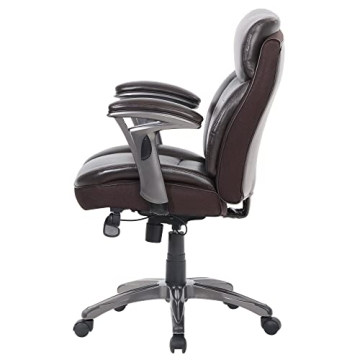 Serta Smart Layers Siena Ergonomic Manager's Chair, Brown